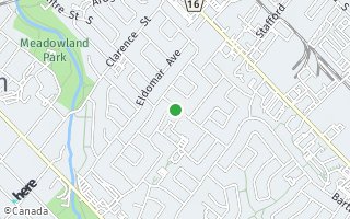 Map of 12 Harper Road, Brampton, ON L6W2W5, Canada