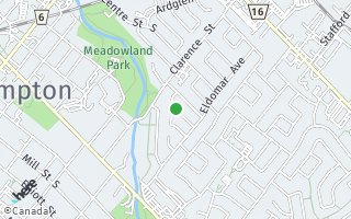 Map of 17 Avonmore Street, Brampton, ON L6W 2S5, Canada