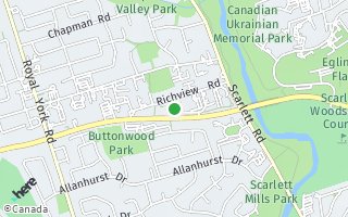 Map of 61 Richview Road 906, Toronto, ON M9A 4M8, Canada