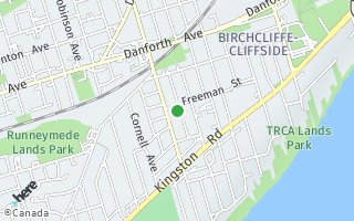 Map of 104 Dunington Drive, Toronto, ON M1N 3E3, Canada