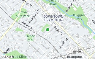 Map of 46 Rosebud Ave, Brampton, ON L6X2W5, Canada