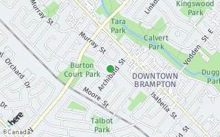 Map of 57 Garden Avenue, Brampton, ON L6X 2T3, Canada