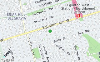 Map of 75 Lanark Avenue 2005, Toronto, ON M6E 2G3, Canada