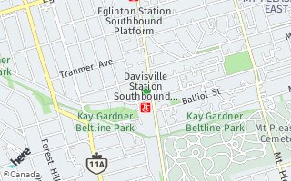 Map of 287 Yonge Street, Toronto, ON M5B 3J1, Canada