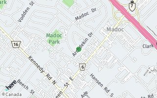 Map of 26 Archdekin Drive, Brampton, ON L6V1Y3, Canada