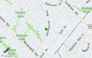 Map of 7 Dowling Crescent, Brampton, ON L6T 3B8, Canada