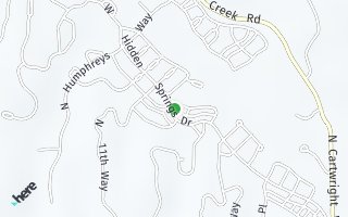 Map of 3968 W Hidden Springs Drive, Boise, ID 83714, USA