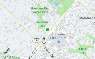 Map of 24 Hanover Rd. 1107, Brampton, ON L6S 5K8, Canada