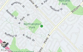 Map of 28 Northampton Street, Brampton, ON L6S 3Y7, Canada