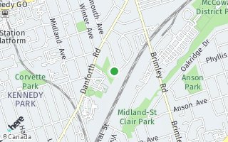 Map of 48 Glenshephard Drive, Toronto, ON M1K 4N3, Canada