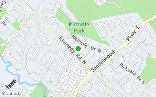 Map of 16 Driftwood Cres, Brampton, ON L6Z2C4, Canada