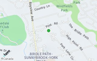 Map of 4  Park Vista Dr 706, Toronto, ON M4B3M8, Canada
