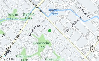Map of 4 Glenfield Crescent, Brampton, ON L6S1W2, Canada