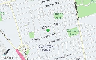 Map of 24 Lowesmoor Ave A, Toronto, ON M3H 3H7, Canada