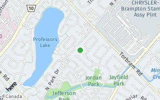 Map of 5 Jayfield Road, Brampton, ON L6S3G1, Canada