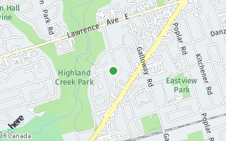 Map of 65 Overture Rd, Toronto, ON M1E 2W2, Canada
