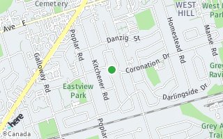 Map of 171 Coronation Drive, Toronto, ON M1E 2H8, Canada
