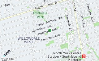 Map of 144 Horsham Avenue, Toronto, ON M2N2A2, Canada