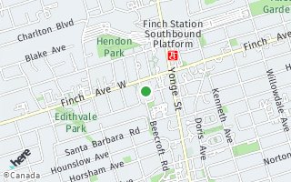 Map of 503  Beecroft Road 806, Toronto, ON M2N0A2, Canada