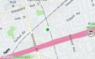 Map of 151 Village Green Sq. 2907, Toronto, ON M1S 0K5, Canada