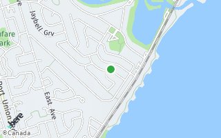 Map of 34 Bornholm Drive, Toronto, ON M1C 4N9, Canada
