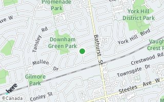 Map of 331 Mullen Drive, Vaughan, ON l4j2p9, Canada