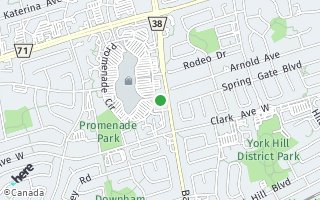 Map of 7460 Bathurst Street 1210, Vaughan, ON L4J7K9, Canada