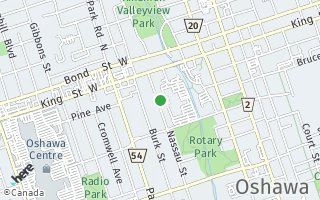 Map of 65 Nassau St, Oshawa, ON L1J 4A3, Canada