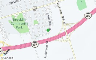 Map of 37 Clair Ave, Brooklin, ON L1M 2G8, Canada