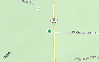 Map of Lot 43 M 37, Baldwin, MI 49304, USA