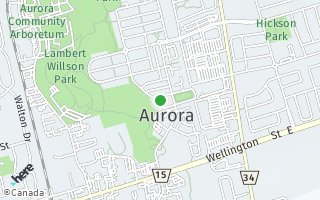 Map of 180 John West Way 422, Aurora, ON L4G0R3, Canada