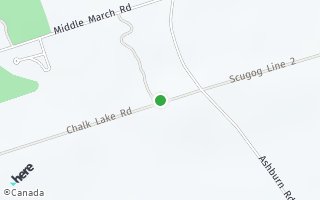 Map of 495 Chalk Lake Rd, Port Perry, ON, Canada