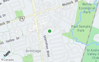 Map of 48 Nelson Circle, Newmarket, ON L3X1R2, Canada