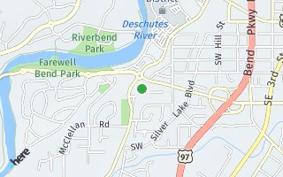 Map of 871 SW Blakely Rd, Bend, OR 97702, USA
