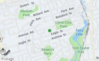Map of 249 Stanley St, Newmarket, ON L3Y4N1, Canada