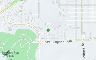 Map of 1855 Troon Ave, Bend, OR 97702, USA