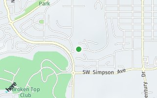 Map of 1986 SW Troon Ave, Bend, OR 97702, USA