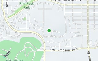 Map of 1950 SW Prestwick Place, Bend, OR 97702, USA