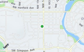 Map of 1425 NW Cumberland Ave, Bend, OR 97703, USA