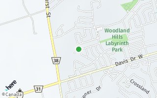 Map of 347 Cheryl Mews Blvd, Newmarket, ON L3X3J7, Canada