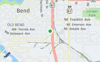 Map of 32 NW Hastings, Bend, OR 97701, USA