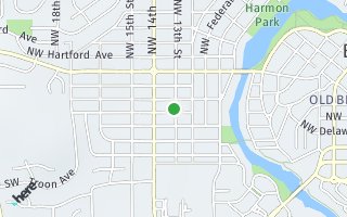 Map of 1302 NW Davenport Ave, Bend, OR 97703, USA
