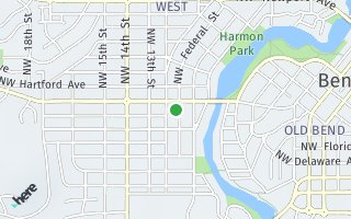 Map of 615 NW Federal St, Bend, OR 97701, USA
