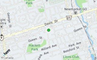 Map of 270 Davis Dr 1005, Newmarket, ON L3Y8K2, Canada