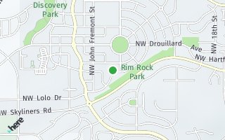 Map of 2227 NW Lolo Dr, Bend, OR 97703, USA