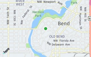 Map of 419 NW Congress Ave, Bend, OR 97701, USA