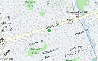 Map of 270 Davis Drive 1112, Newmarket, ON L3Y 8K2, Canada