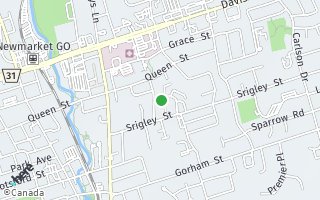 Map of 672 Crescent Rd, Newmarket, ON L3Y 2C1, Canada