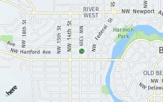 Map of 810 NW 13th St, Bend, OR 97702, USA