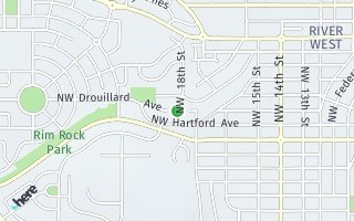 Map of 2355 NW Drouillard Ave, Bend, OR 97703, USA